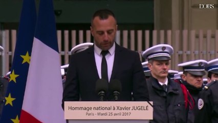 "Vous n'aurez pas ma haine" : l'hommage émouvant du compagnon de Xavier Jugelé, le policier tué