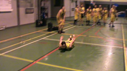 M2U0032Basket - Frameries champion de Provinciale 3 après avoir battu la JS Dottignies B