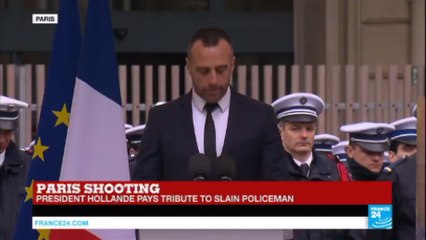 Paris Shooting: Partner of slain policeman pays tribute