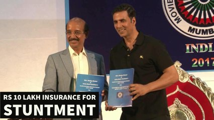 Akshay Kumar Get's Felicitated By Movie Stunt Artist's Association