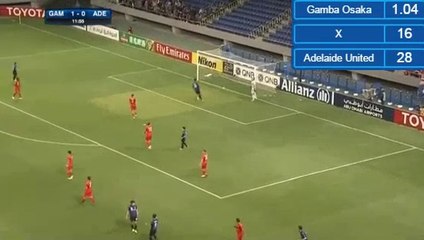 2-0 G-Osaka (Jpn) vs Adelaide United (Aus) 25.04.2017