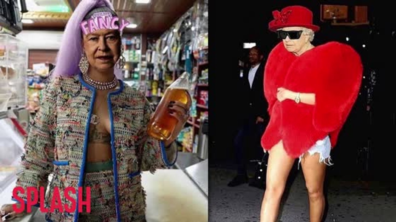 Rihanna setzte den Kopf von Queen Elizabeth via Photoshop auf ihren Körper