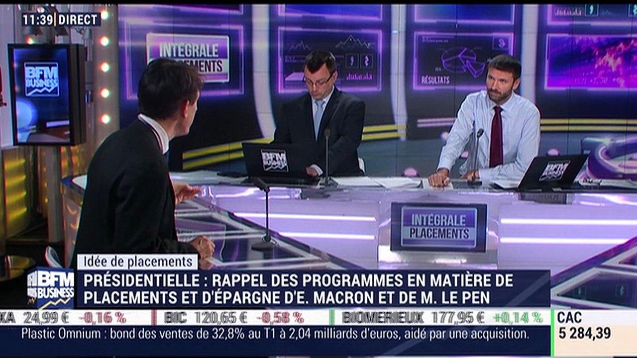 Idées de placements: Quid des programmes de Marine Le Pen et d'Emmanuel Macron en matière de placements ? - 25/04