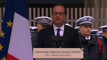 Hommage national à Xavier JUGELE