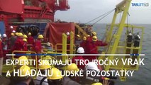 PÁTRANIE PO OBETIACH POTOPENÉHO TRAJEKTU SEWOL, JUŽNÁ KÓREA