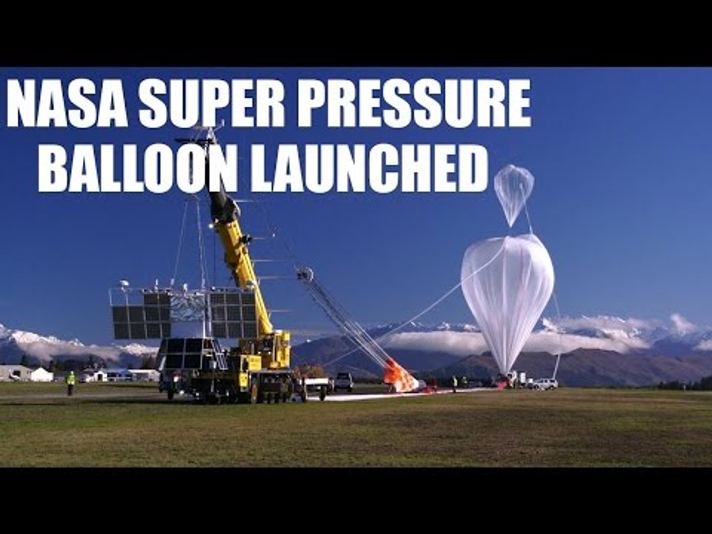 ⁣NASA football-stadium-sized super pressure balloon launched from Wanaka | Oneindia News