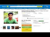 IIT graduate sells himself on Flipkart to get a job