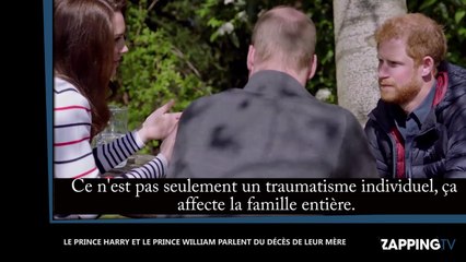 Les Princes William et Harry se confient à Kate Middleton sur la mort de leur mère Diana (Vidéo)
