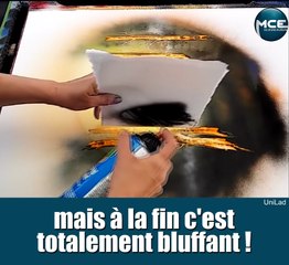 Une peinture réalisée à la bombe totalement extraordinaire !