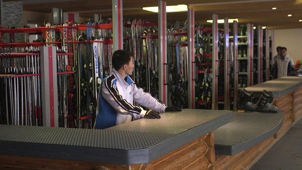 En Corée du Nord, le ski ne fait pas boule de neige