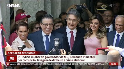 PF indicia mulher de Fernando Pimentel por corrupção, lavagem e crime eleitoral