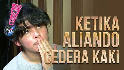 Kaki Sempat Cedera, Inilah Reaksi Aliando - Cumicam 25 April 2017
