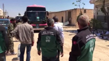 Ihh Ekipleri, Vaer'den Tahliye Edilenlere Acil Yardım Malzemeleri Dağıttı