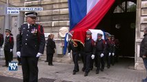 Vive émotion lors de l'hommage national rendu à Xavier Jugelé, policier tué sur les Champs-Élysées