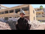 Airstrikes Hit Hospital in Kafr Takharim in Idlib Province