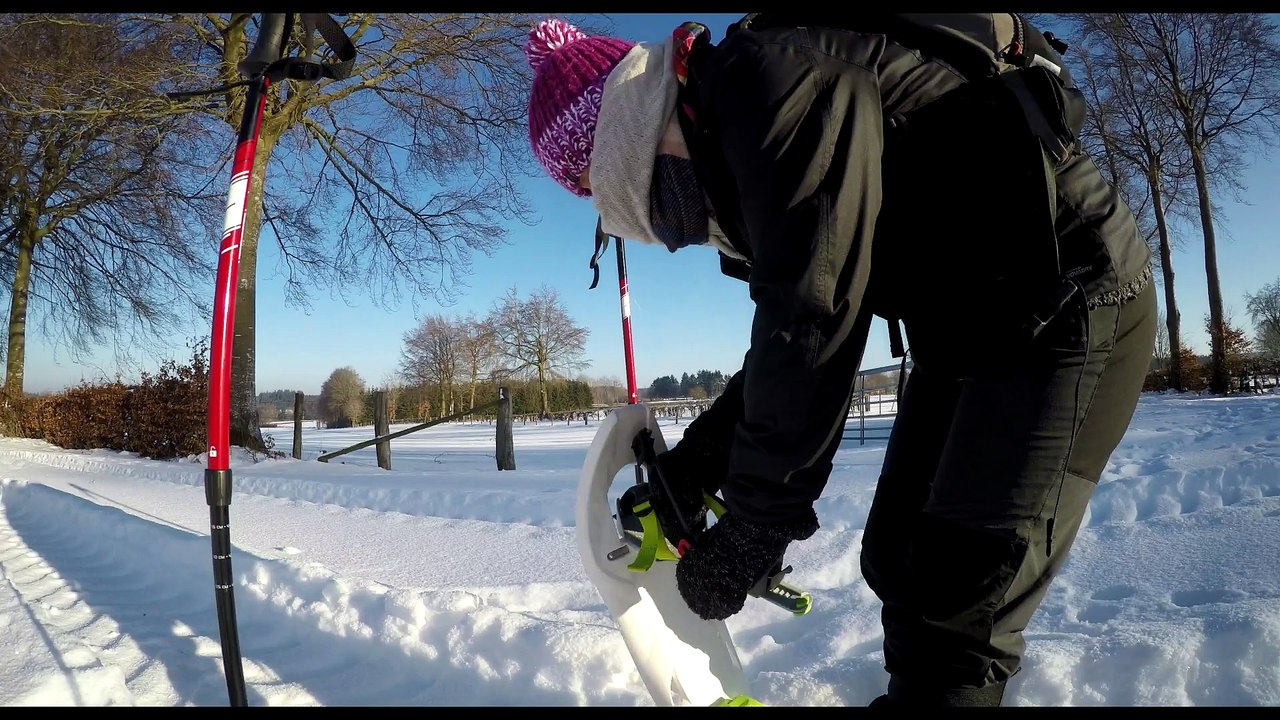 Petite rando en raquettes en Eifel