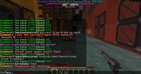 Minecraft Call of Duty Zombies. FAIL