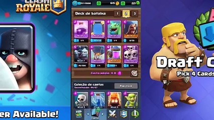 CLASH ROYALE #1 MEU DECK, BÁU MAGICO