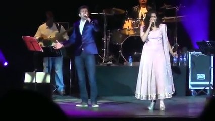 Shreya Ghoshal and Kanika Kapoor Last night soulful live performance 2016