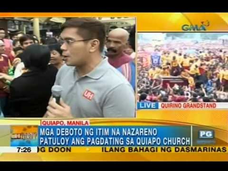 Free breakfast for Black Nazarene devotees | Unang Hirit