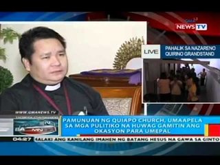 Ilang deboto, nahilo dahil sa haba ng pila sa pahalik sa Itim na Nazareno sa Quirino Grandstand