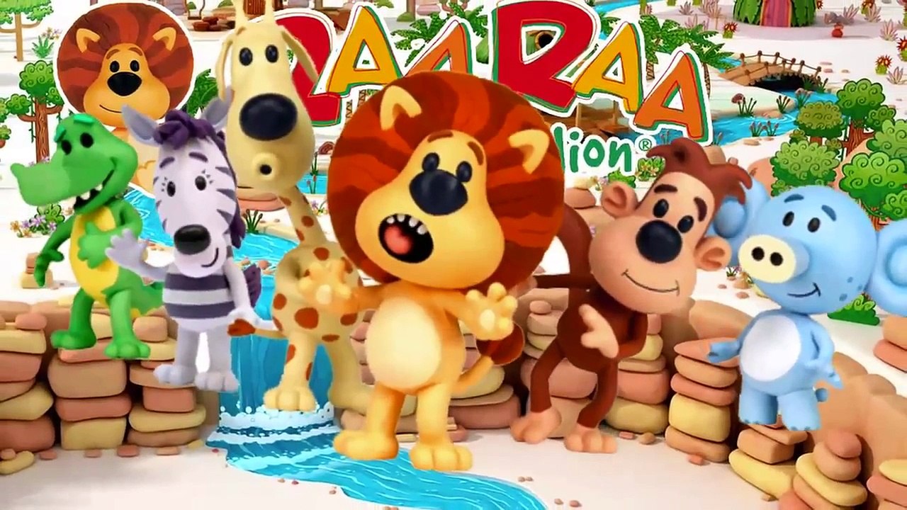 Raa Raa the Noisy Lion new Finger Family Nursery Rhyme for Children 4K Video