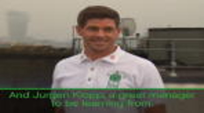 Gerrard 'excited' to be working alongside Klopp