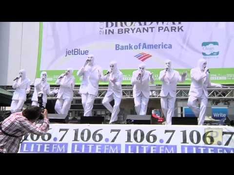 Highlights From 2011 Broadway in Bryant Park With Memphis, Rock of Ages, Billy Elliot and More