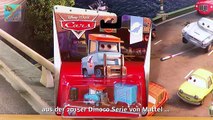 Disney Cars Dinoco Люк Pettlework 1:55 Diecast Mattel новый