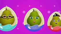 Pear Surprise Egg | Surprise Eggs Finger Family | Surprise Eggs Toys