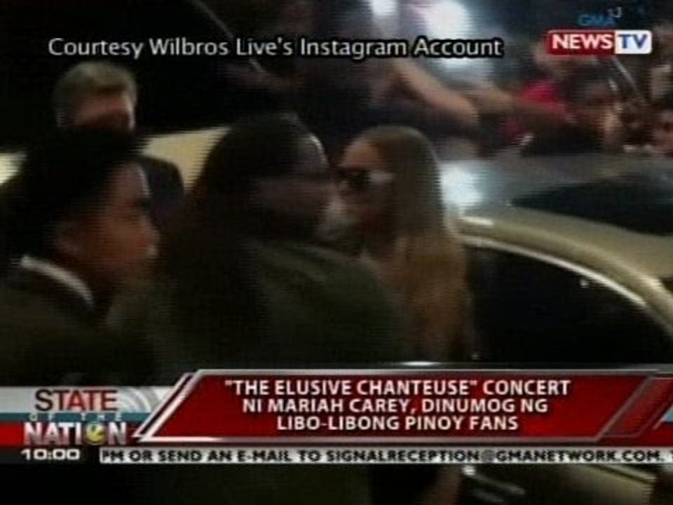 SONA: 'The Elusive Chanteuse' concert ni Mariah Carey, dinumog ng libu-libong pinoy fans
