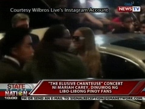 SONA: 'The Elusive Chanteuse' concert ni Mariah Carey, dinumog ng libu-libong pinoy fans