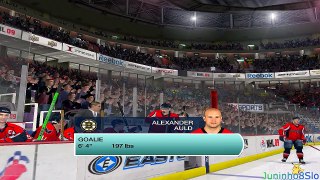NHL 09-Dynasty mode-Washington Capitals vs Boston Bruins-Game 84-Playoff game 2-Round 1