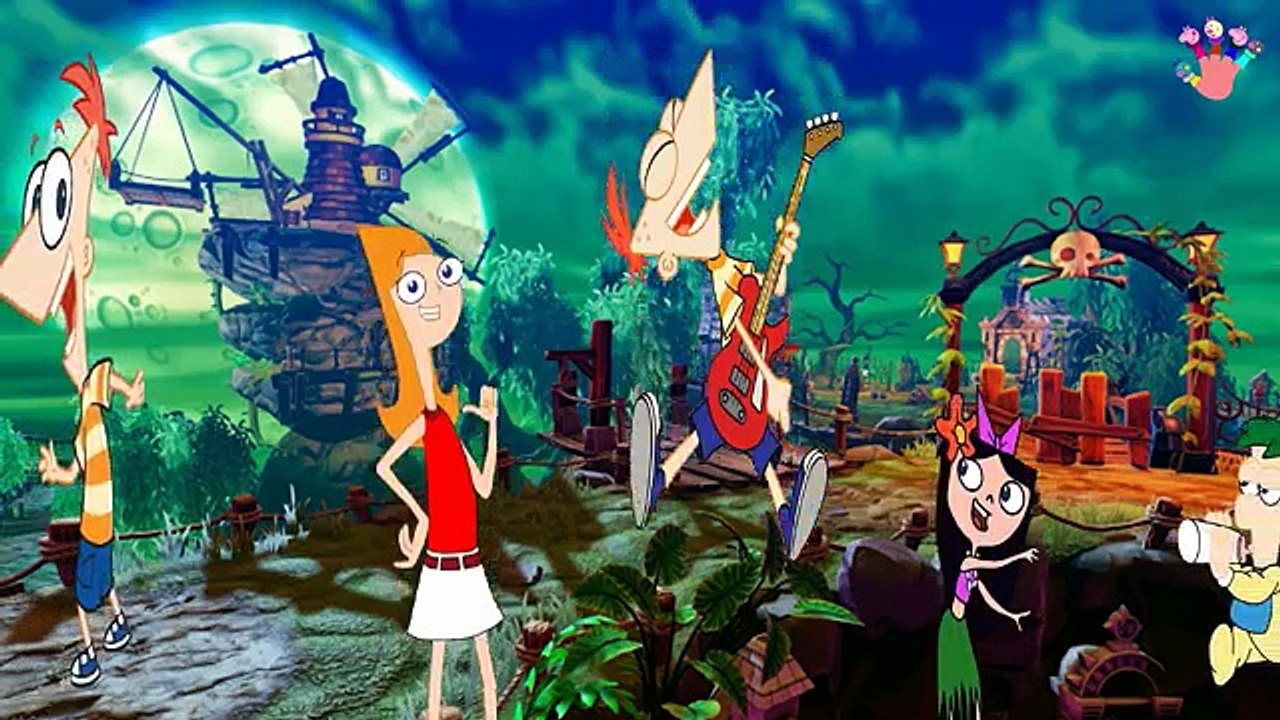 Phineas and Ferb The Movie Finger Family Nursery clhildren rhymes