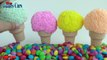 Play Foam Ice Cream Surprise Toys for Children Surprise Egg toys in Ice Cream Cone