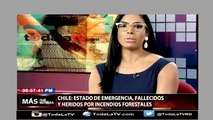 Suben a seis los muertos por incendios forestales en Chile-Más que Noticias-Video