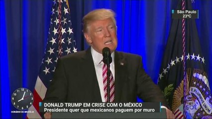Seis dias após tomar posse, Donald Trump enfrenta primeira crise diplomática