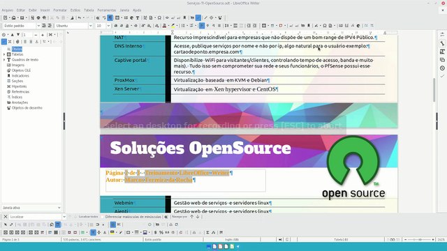006 - Libre Office - Inserindo Referências Bibliográficas com Writer