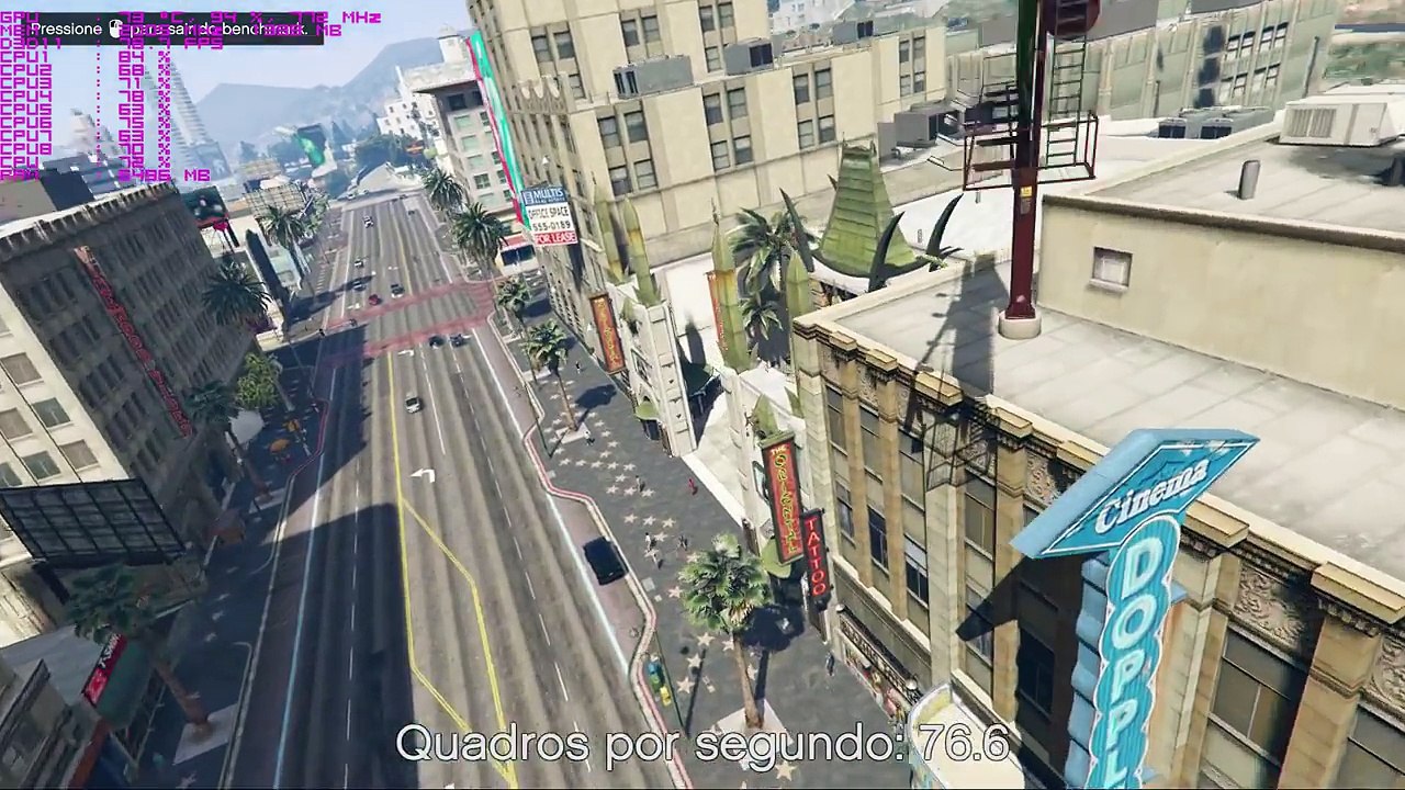 Placa de video antiga em jogos atuais