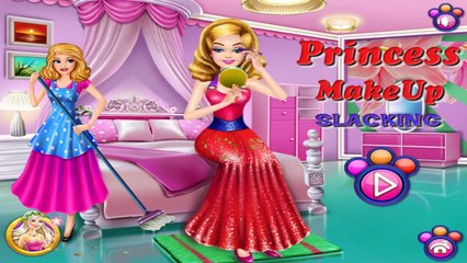 Princess Make Up Slacking cartoon game for kids