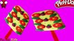 PLAY DOH ICE CREAM !! Make Ice Cream Flowers Fruit Frozen For Play Doh Spiderman Toys