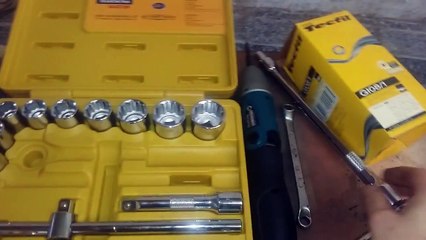 Como substituir filtro combustível Gol G3 Power