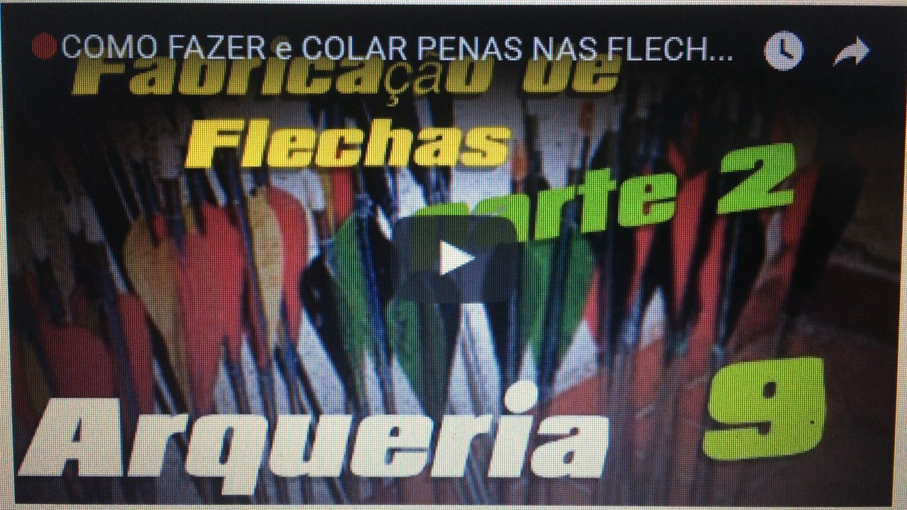COMO FAZER e COLAR PENAS NAS FLECHAS (TUTORIAL) - Arqueria #22