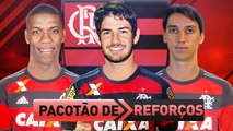 PACOTÃO DE REFORÇOS DO FLAMENGO - PATO, GEROMEL E BERRÍO