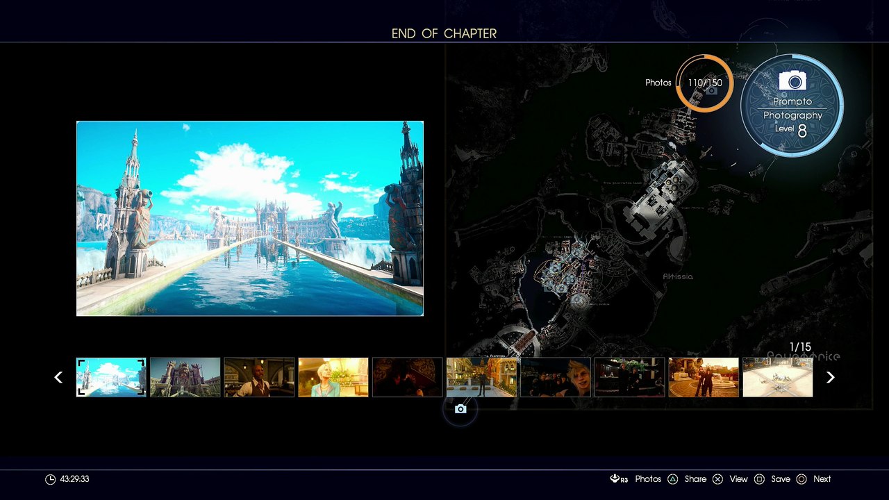 FINAL FANTASY XV FIRST TIME PLAYTHROUGH PART 140 CHAPTER 9 END CUTSCENES & OFF THE RAILS