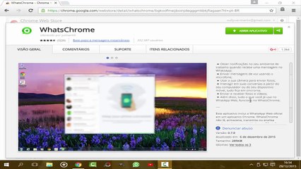 Como usar o WhatsApp na Area de Trabalho