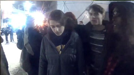 Shia Labeouf gets arrested at He Will Not Divide Us