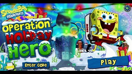 Spongebob Squarepants Movie Game Operation Holiday Hero Full English Episode