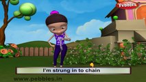 Jasmine Rhyme | 3D Nursery Rhymes With Lyrics For Kids | Flower Rhymes | 3D Rhymes Animation