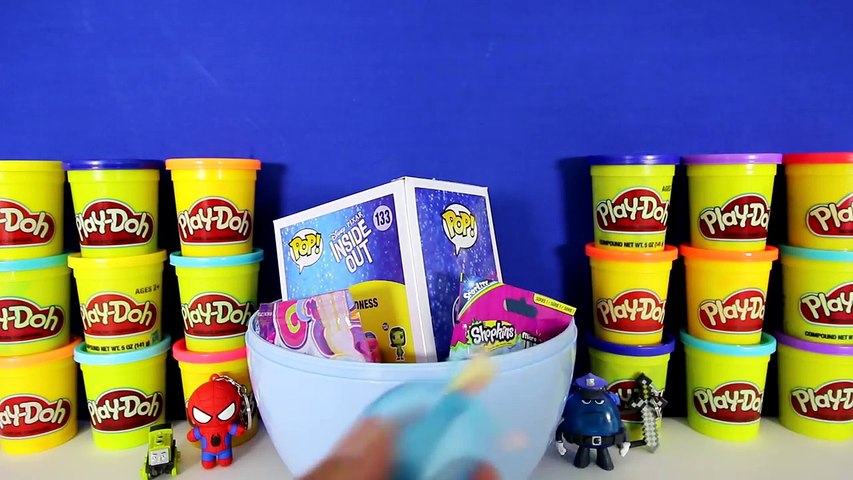 play doh with toys inside